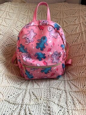Disney Lilo and Stitch Pink Mini Backpack